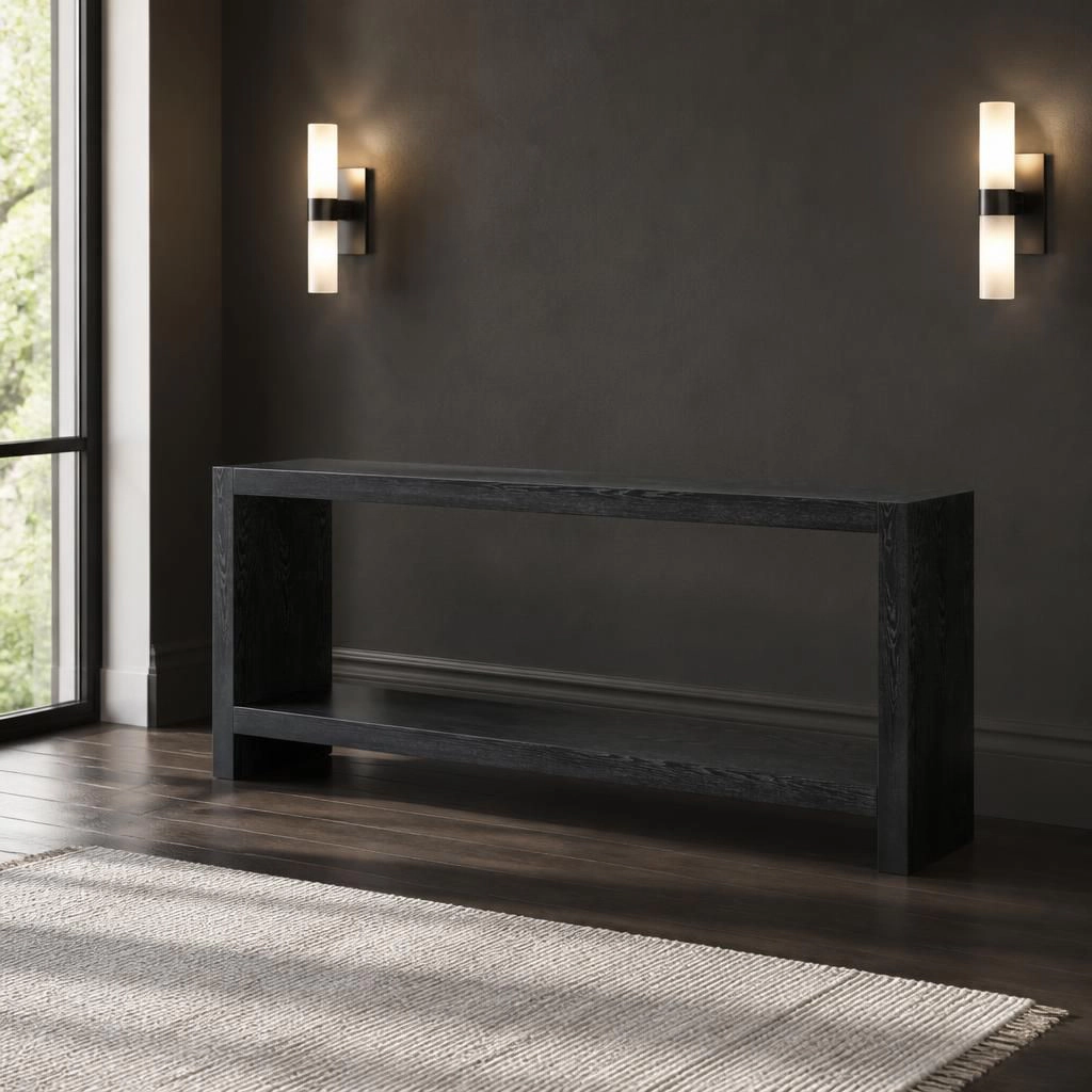 GOODSILO Long Narrow Console Table Sofa