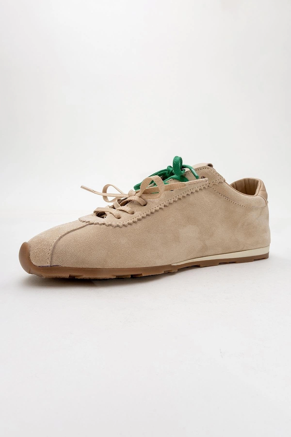 Forever & Always Womens Crea Leather Sneakers