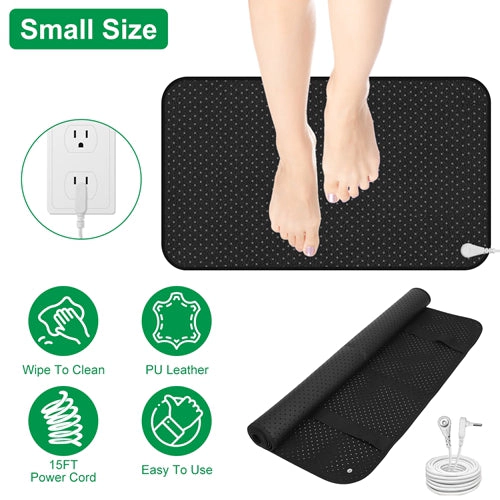 GBruno Conductive PU Leather Grounding Mat With Cord