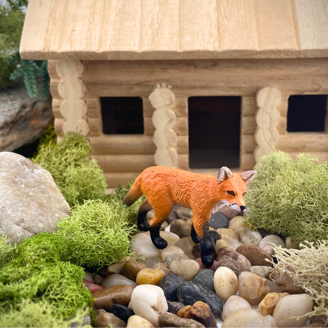Safari Ltd. - Red Fox Kit Animal Kids Toy Figure