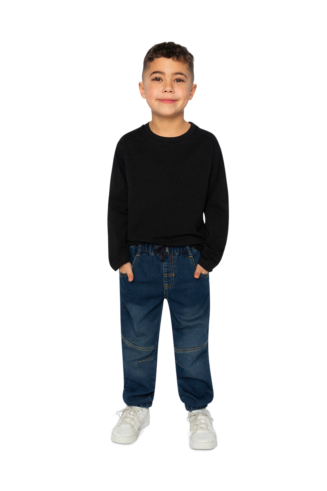 Deux par Boys Organic Cotton Long Sleeve T-Shirt