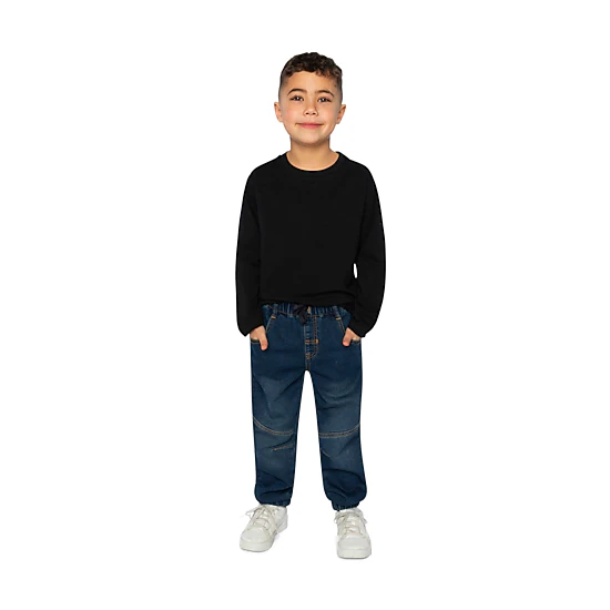 Deux par Deux Boys Organic Cotton Long Sleeve T-Shirt
