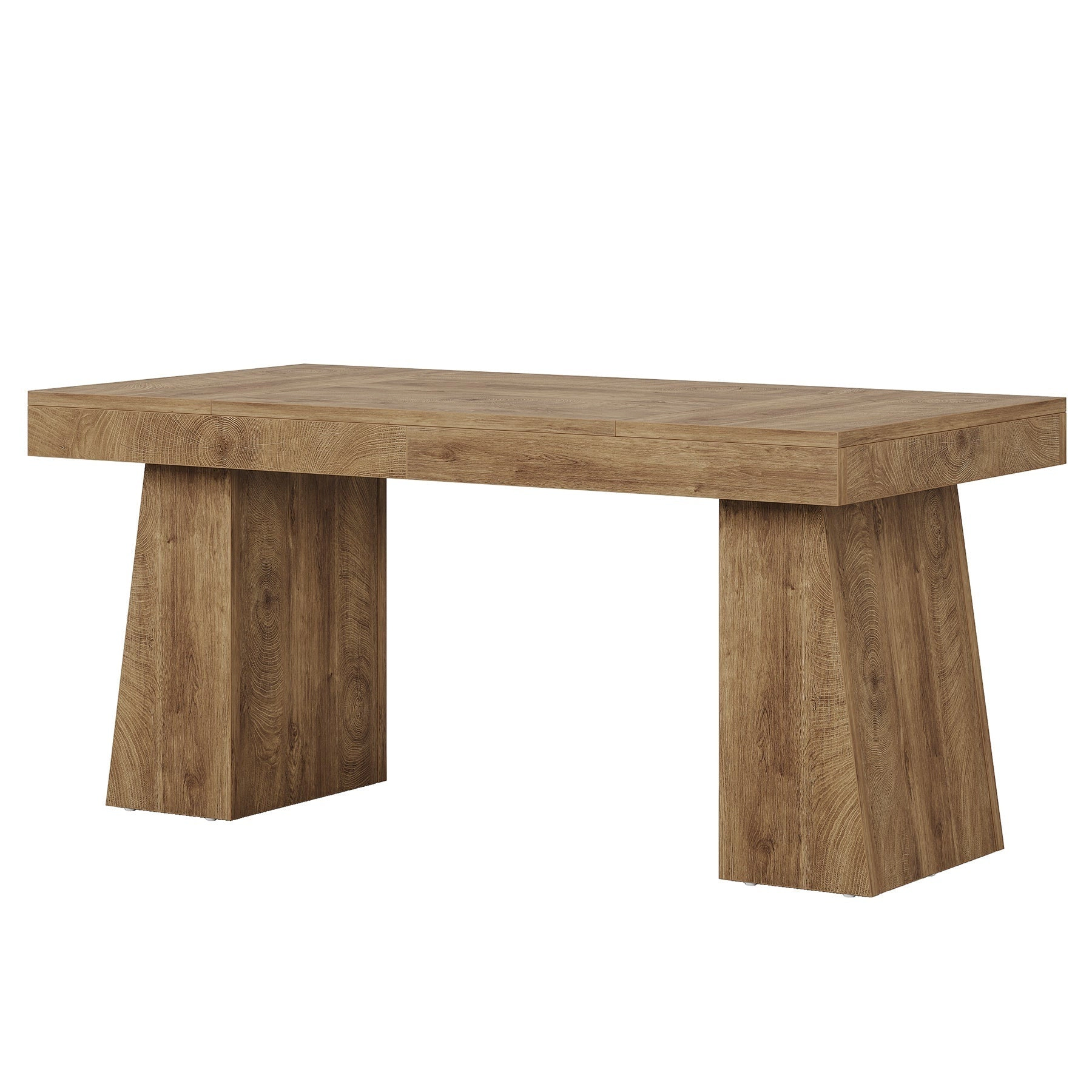 Tribesigns 55" Executive Desk, Modern Wood Computer Desk Workstation Desk