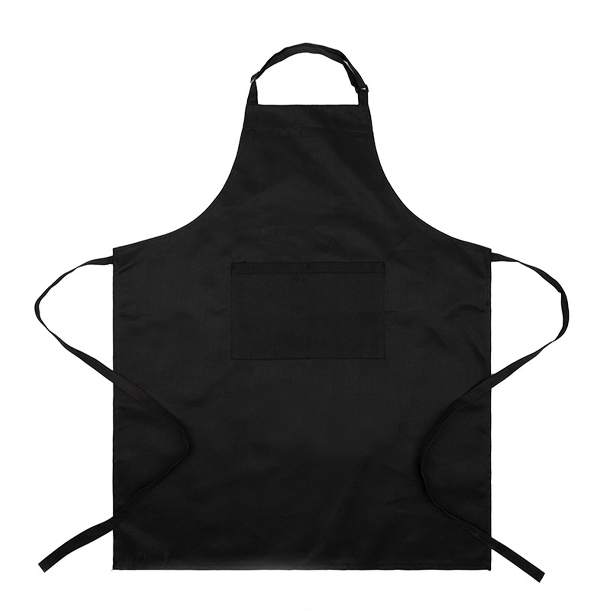 Alilang Unisex Adjustable Neck Kitchen Apron with Front Pocket Lightweight Waterproof Cooking Apron for Baking H