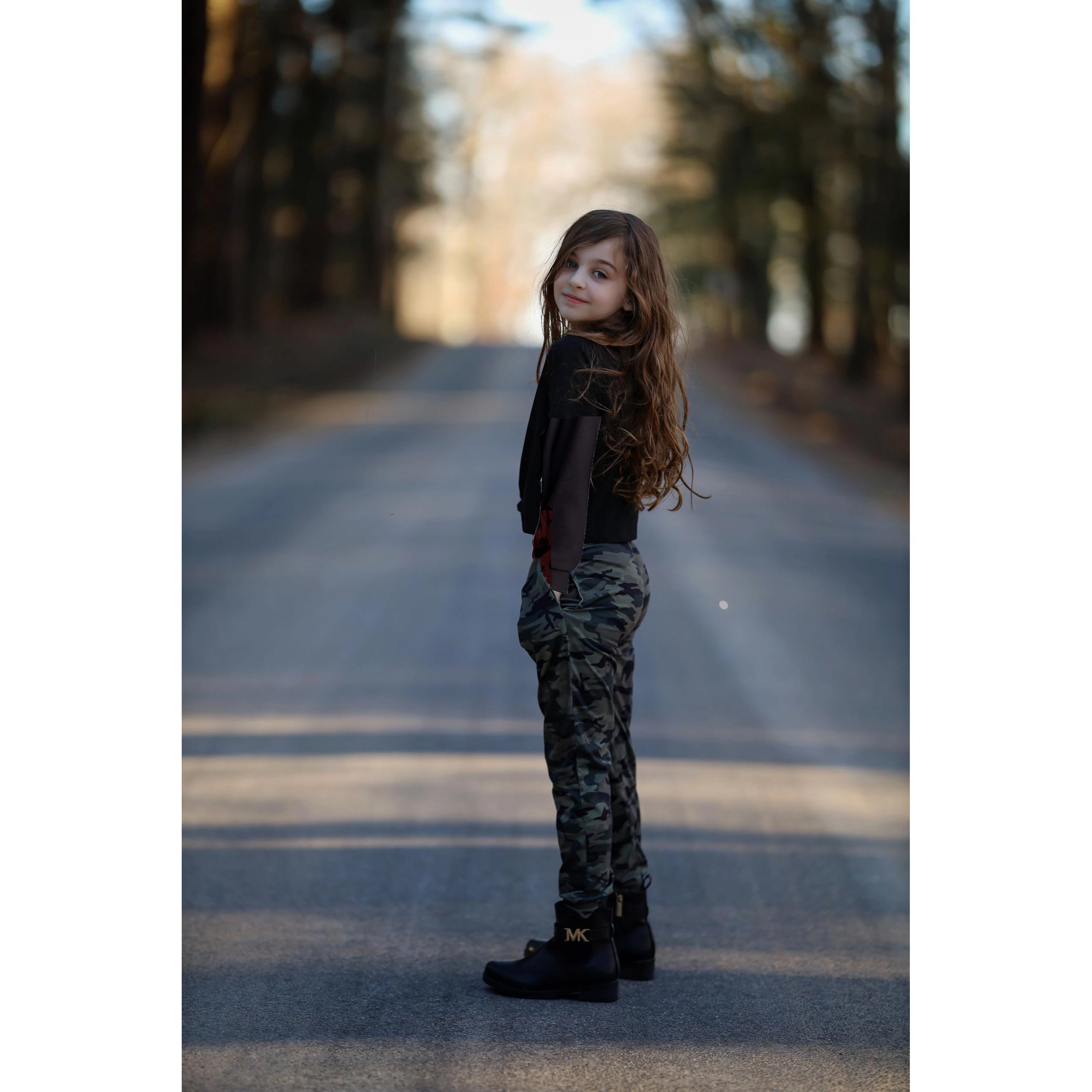 Arshiner Girl Two Piece Pullover Sweatshirt And Sweatpants Pant Set Fall Clothes Outfit