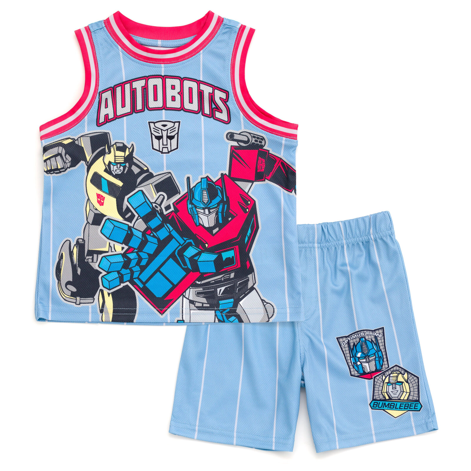 Transformers Boys' Basketball Tank Top and Shorts Set