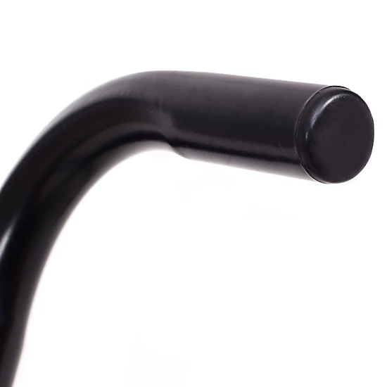 Glintex 12-Hook Metal Coat Rack with 3-Layer Structure and Powder-Coated Steel, Black