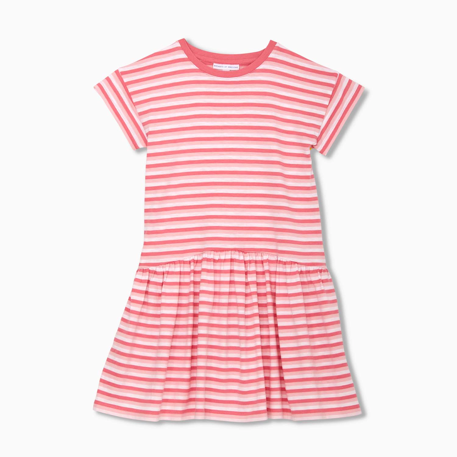 Rockets of Awesome Striped Drop Waist Dress for Girls