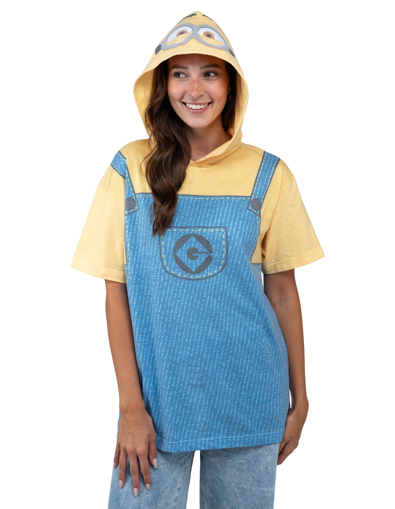 Minions Matching Family Cosplay Hooded T-Shirt