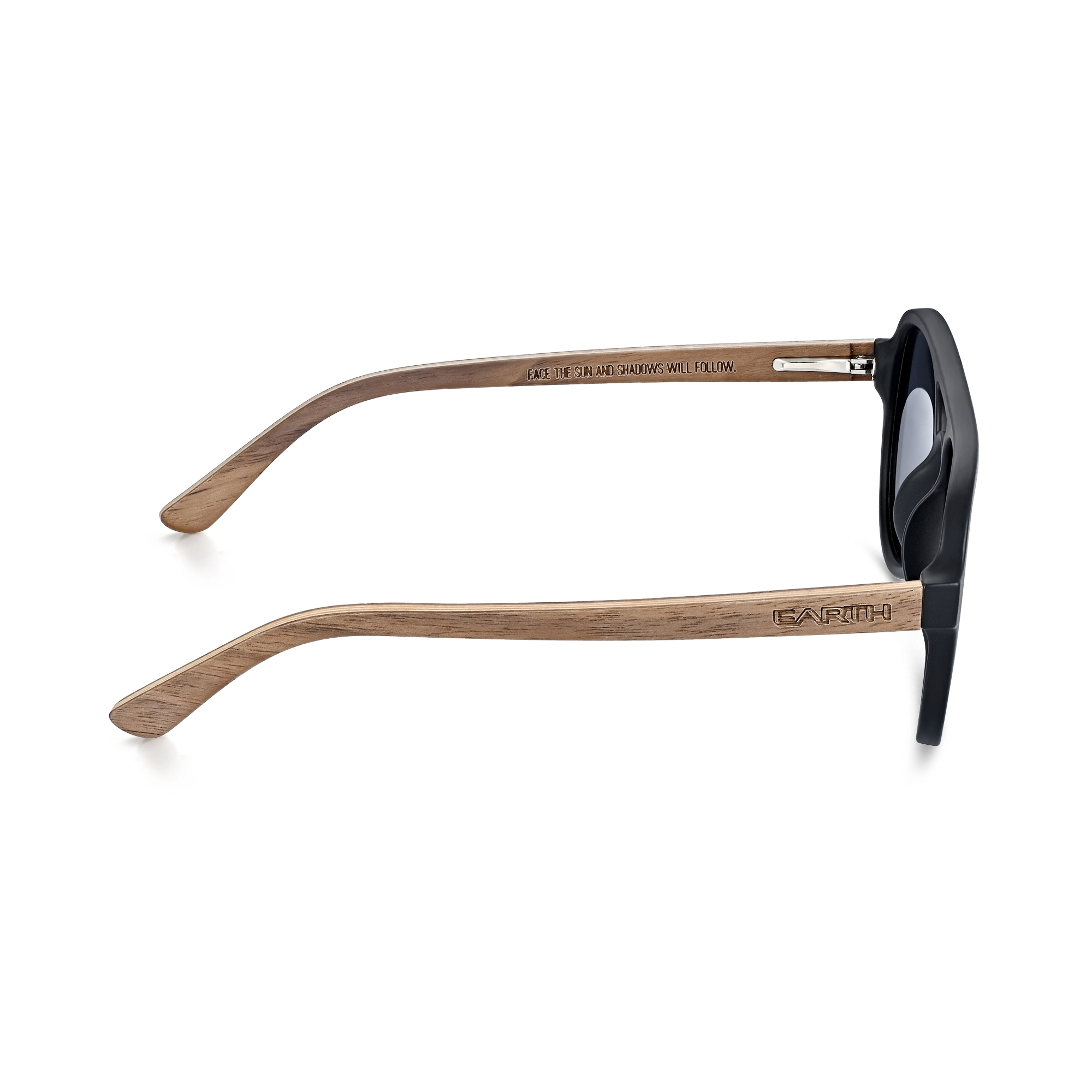 Earth Wood Mazatlan Mens Polarized Sunglasses