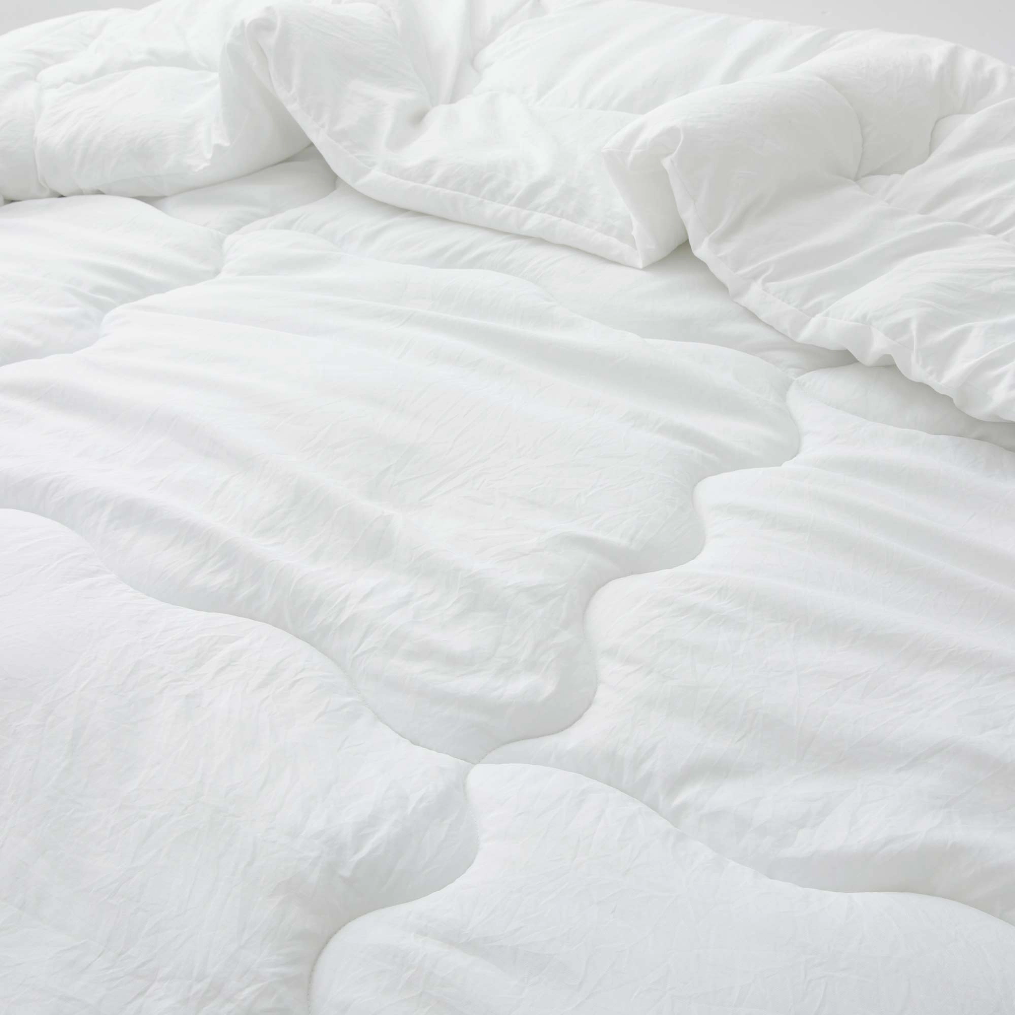PEACENEST Antibacterial Down Alternative Comforter All Season Soft Duvet Insert