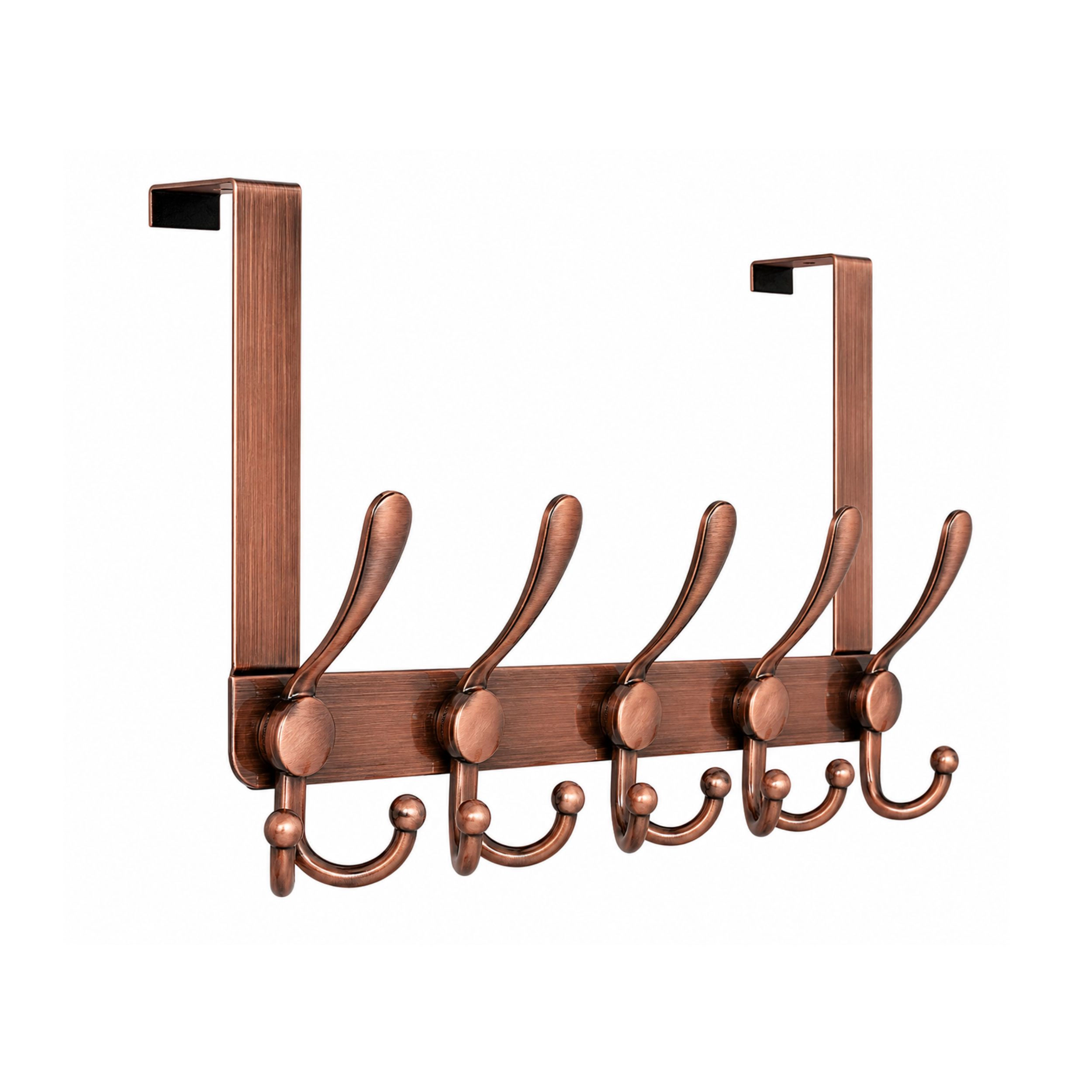 Stock Preferred Over Door Hook 2.0 Heavy Duty Stainless Steel 5 Tri Hook Hanger Rack