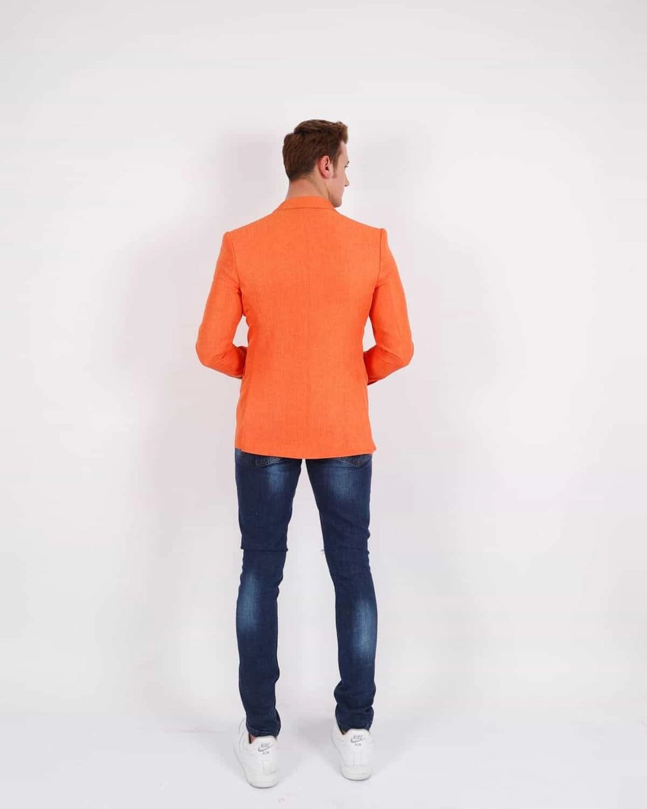 Elie Balleh Men's Slim Fit Solid Sports Coat Jacket