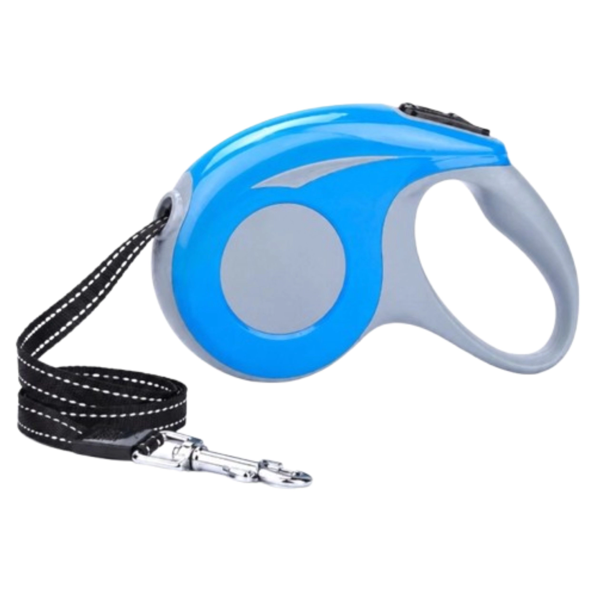 Home Collection 16-Foot Retractable Pet Leash with Locking Handle & Nylon Tape Lead