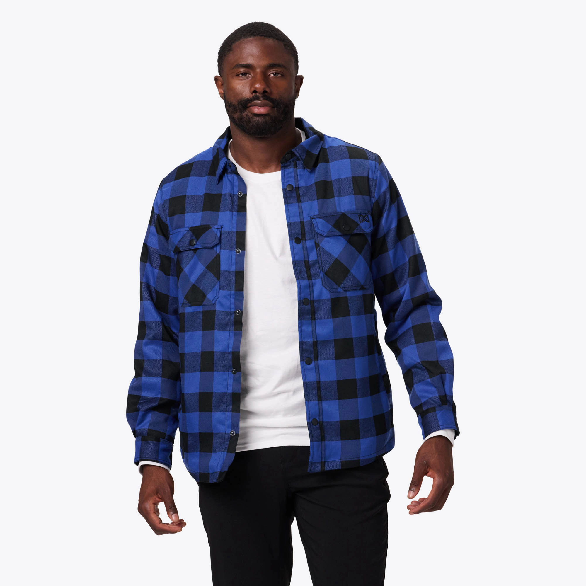 Mobile Warming Men's Flannel Heated Jacket