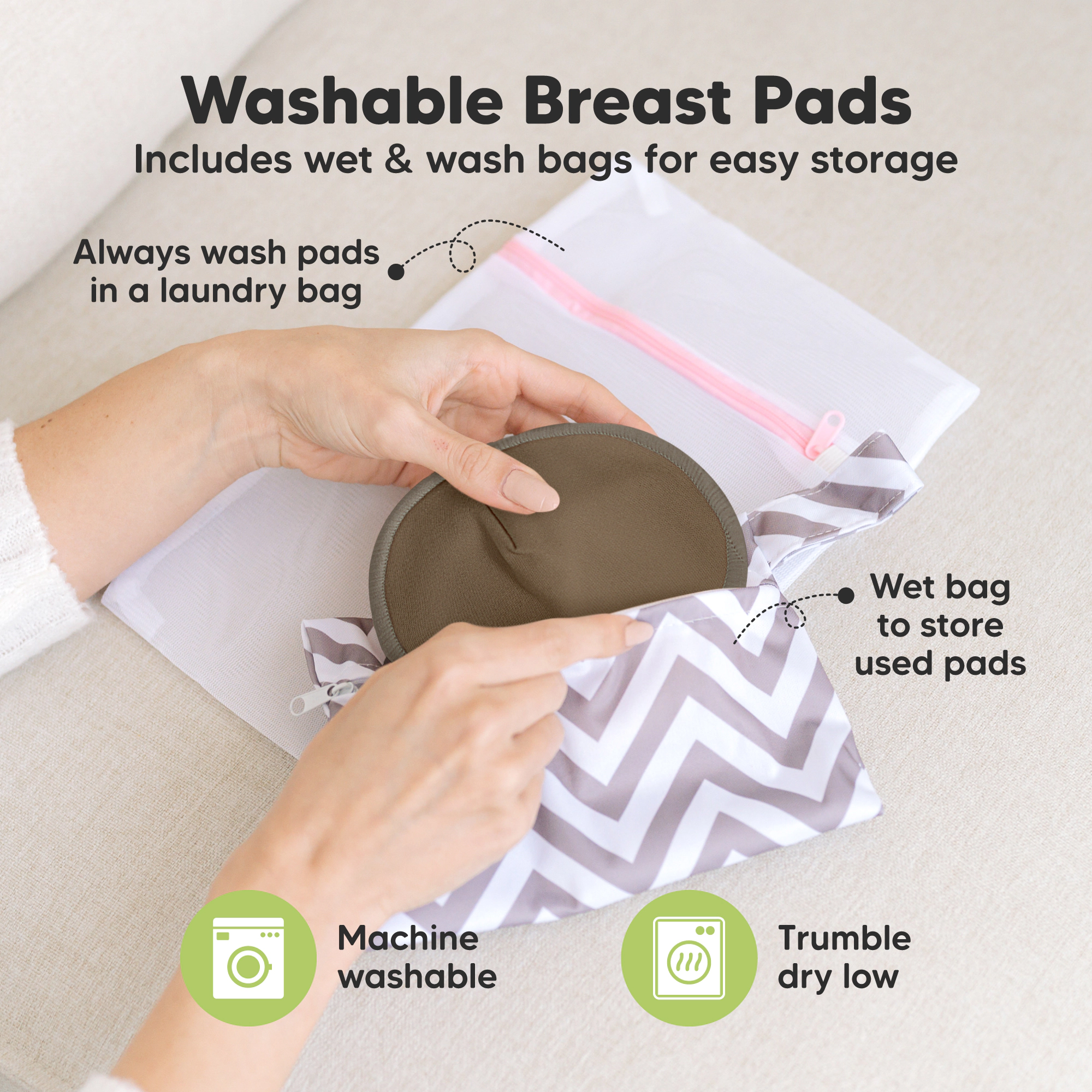 KeaBabies 14-Pack Comfy Nursing Pads