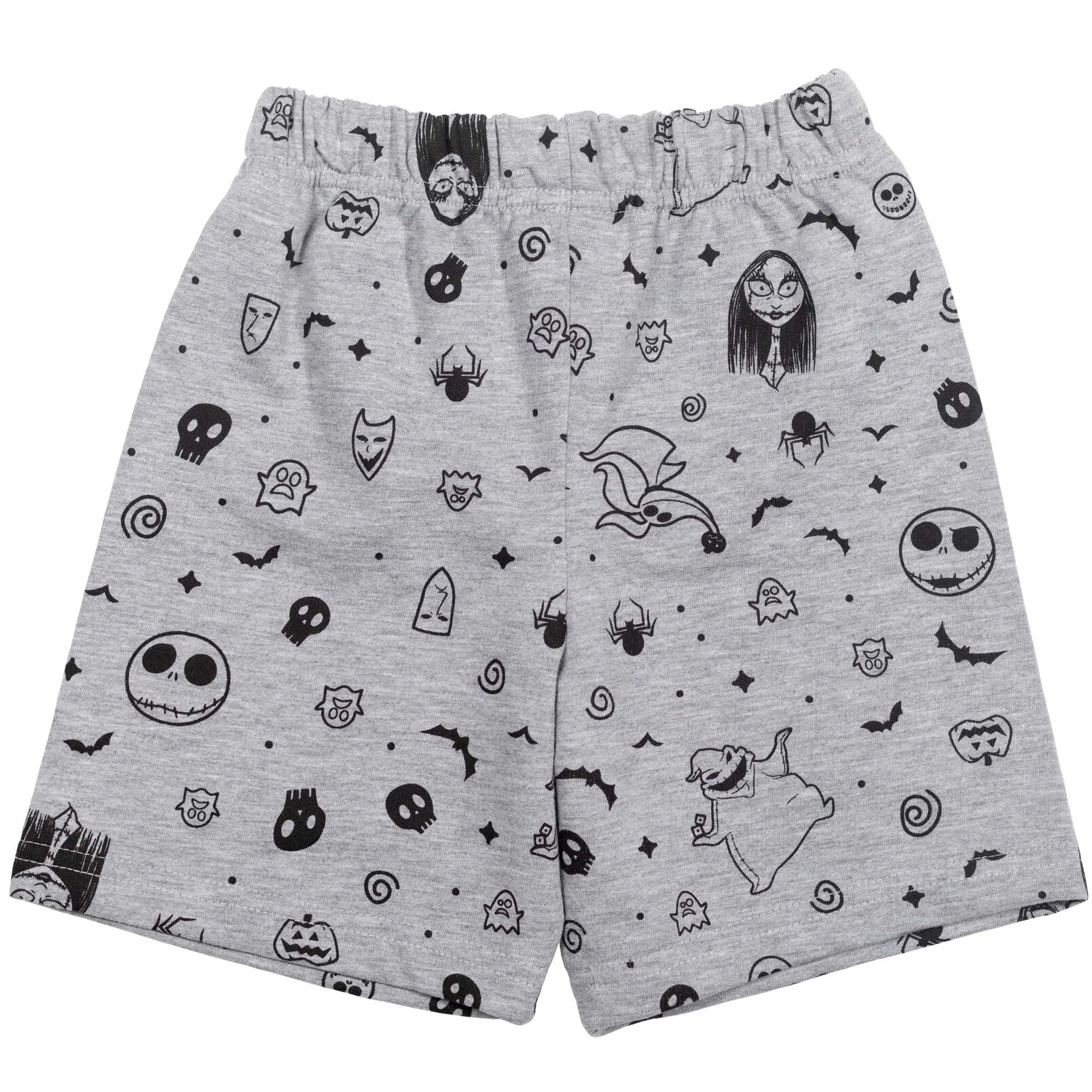 Disney Nightmare Before Christmas Boys' Halloween 2-Piece T-Shirt and Shorts Set