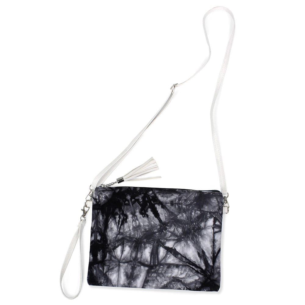 Fashnzfab Tie Dye Wristlet Clutch / Crossbody Bag