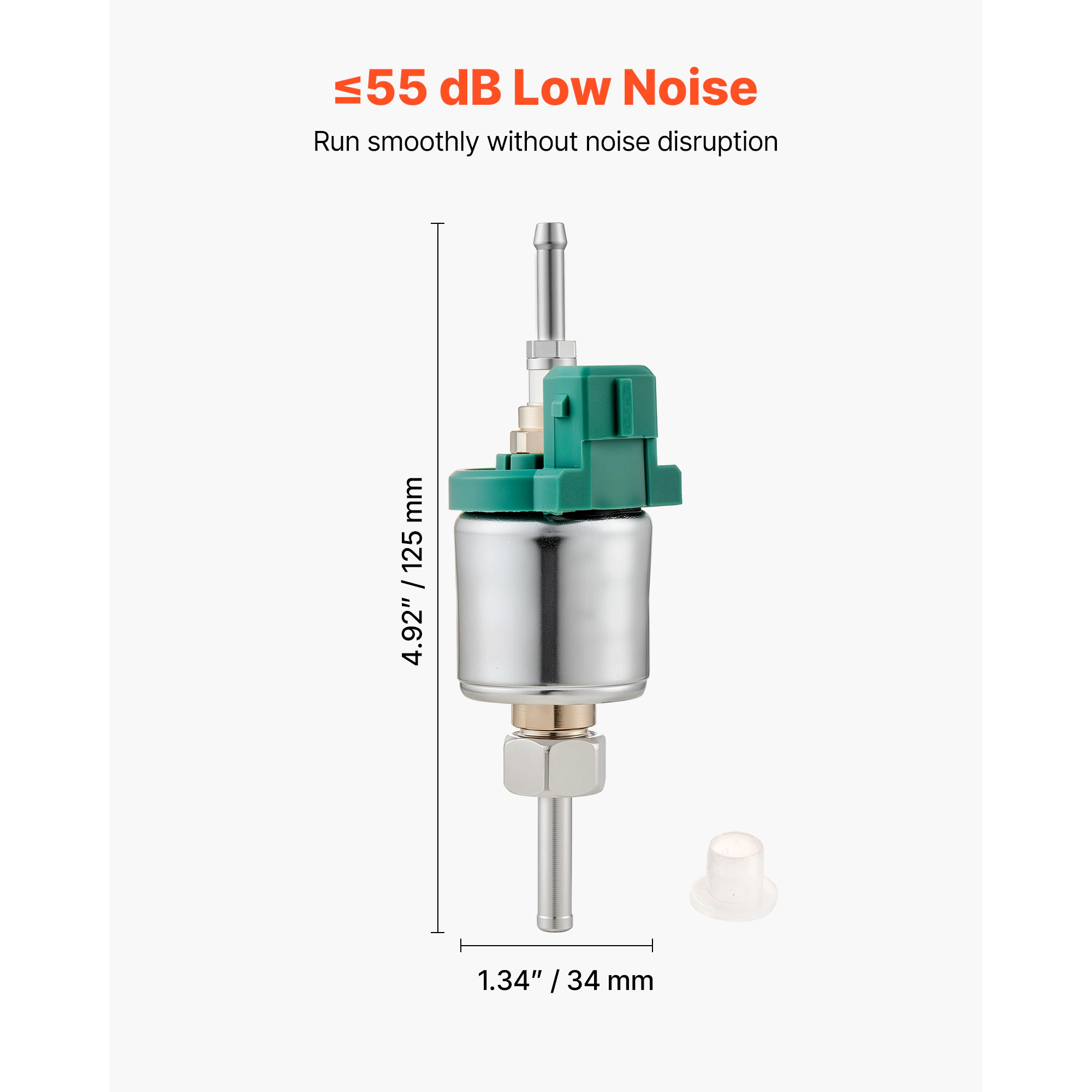 HONGGE Diesel Heater Fuel Pump, DC Car Air Heater Diesel Fuel Dosing Pump