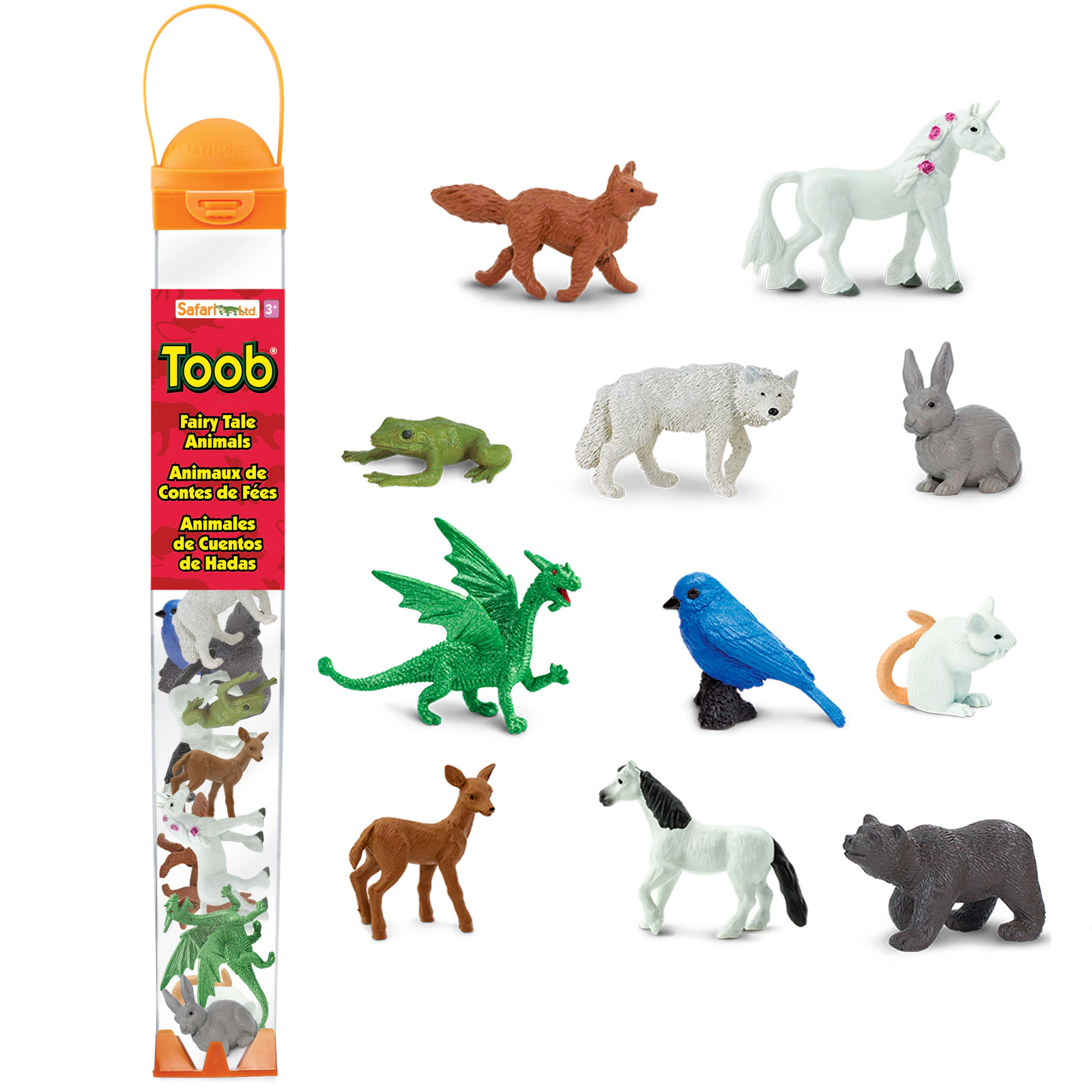 Safari Ltd. - Fairy Tale Animals TOOB - contains 11 Mini Figurines