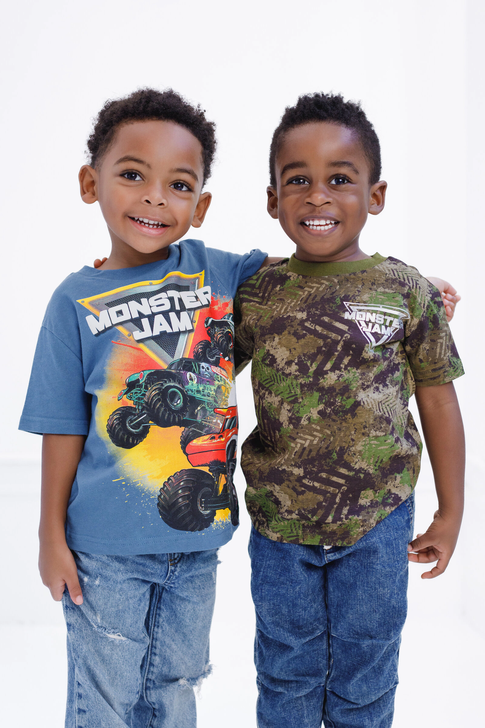 Monster Jam Boys' 3-Pack Short Sleeve T-Shirts