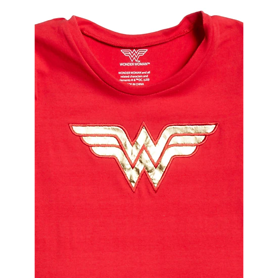 DC Comics Justice League Wonder Woman Girls' Cosplay Tutu Top and Leggings Set