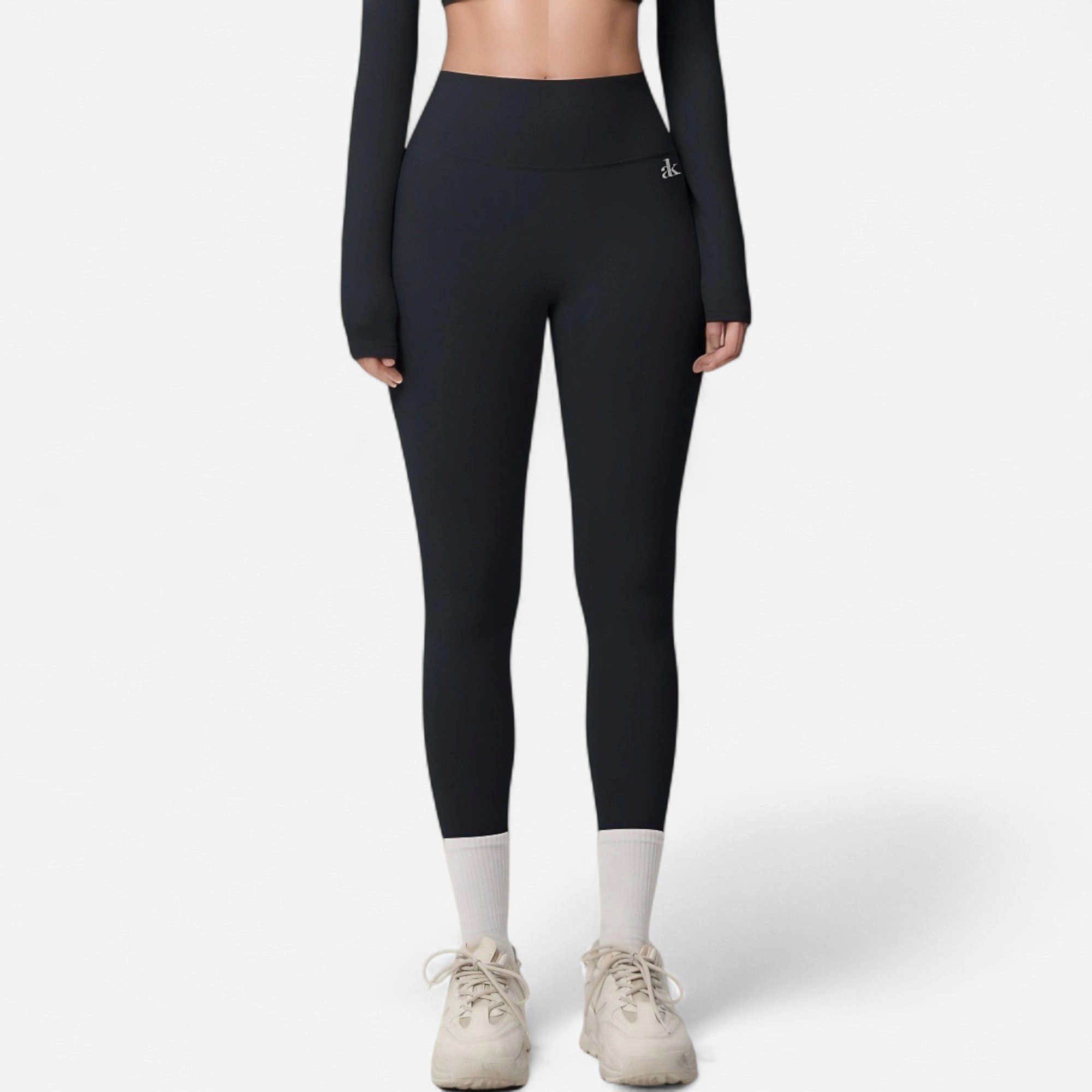 Anna-Kaci Active Women's High Waist Seamless Full-Length Leggings with Compression Fit Stretch Fabric