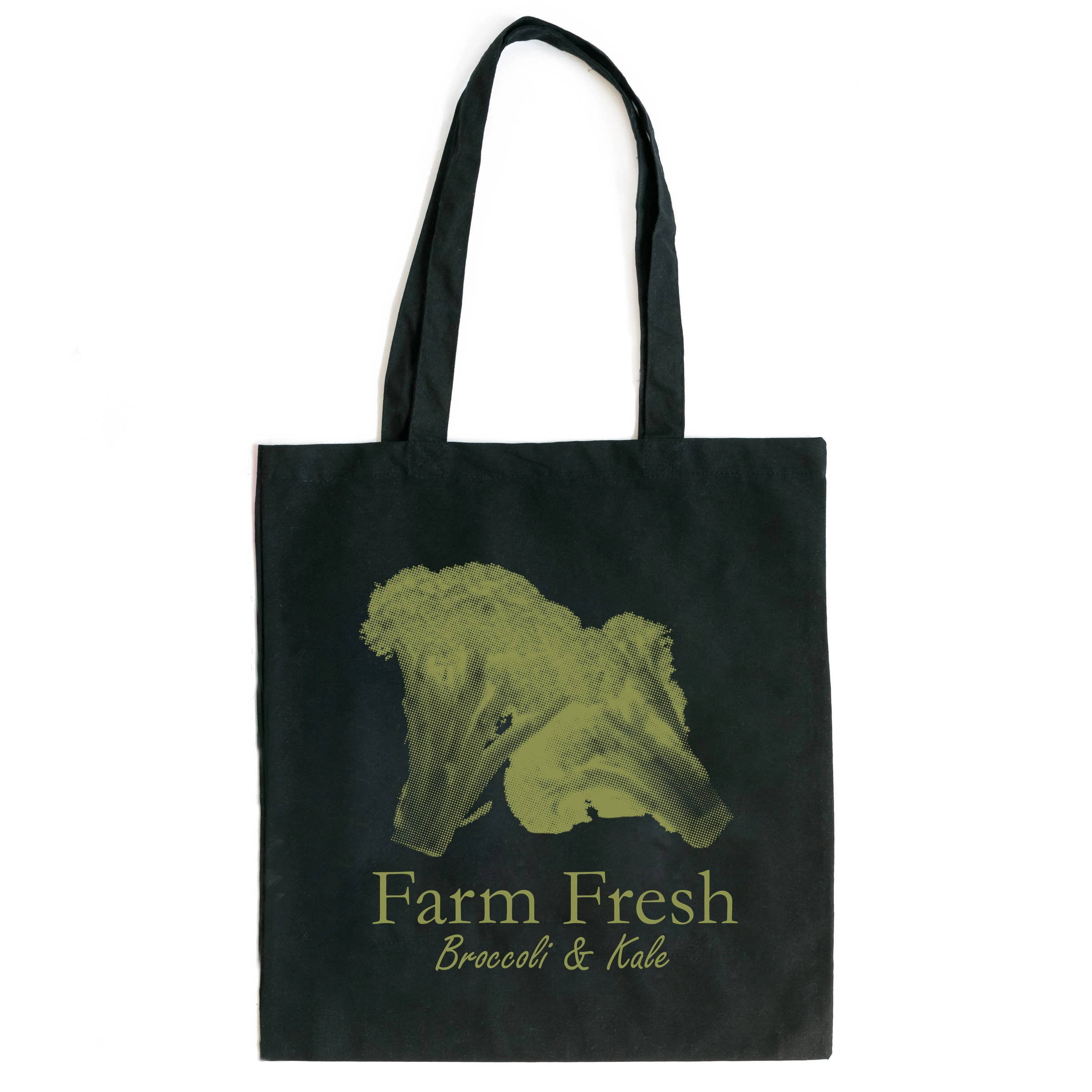 Simply Sage Market - Canvas Tote Farm Fresh Broccoli and Kale