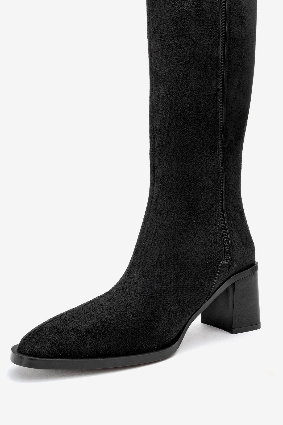 Prologue Shoes Womens Venia Block Heel Boot