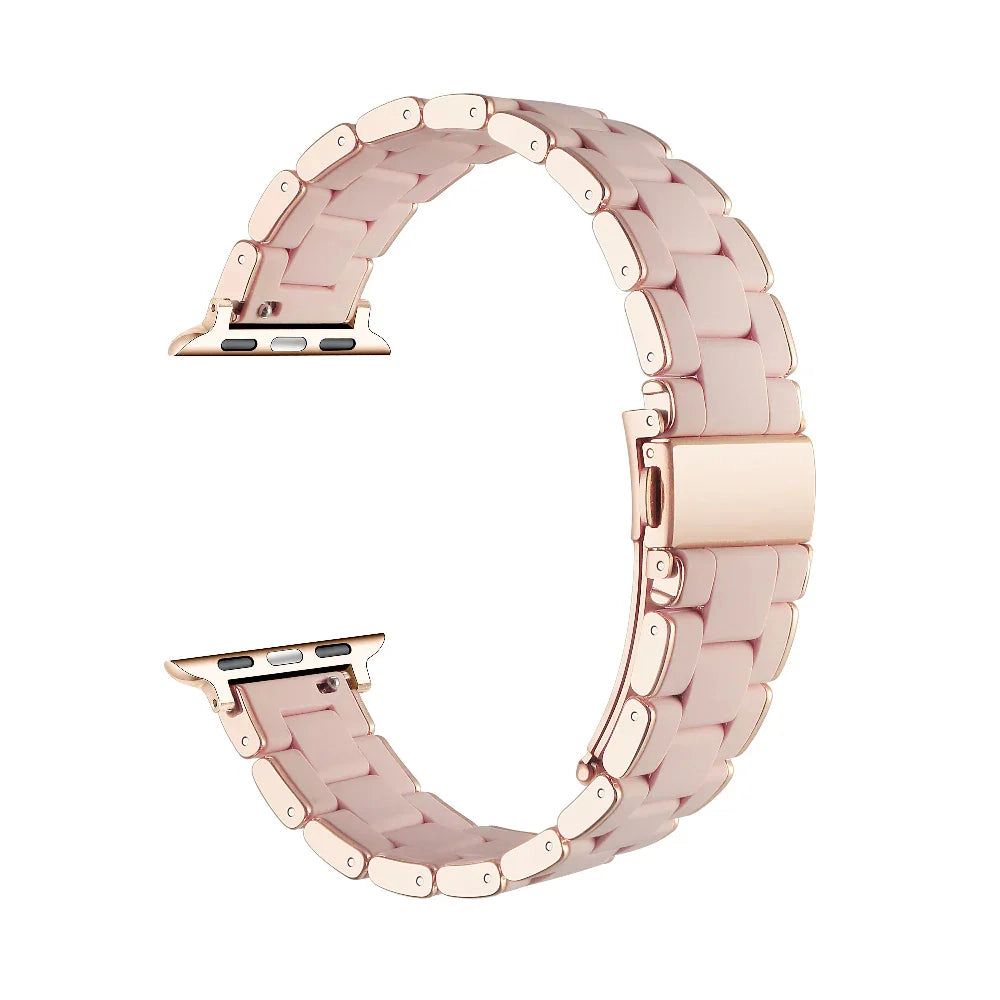 Posh Tech Unisex Orla Silicone + Metal Band for Apple Watch