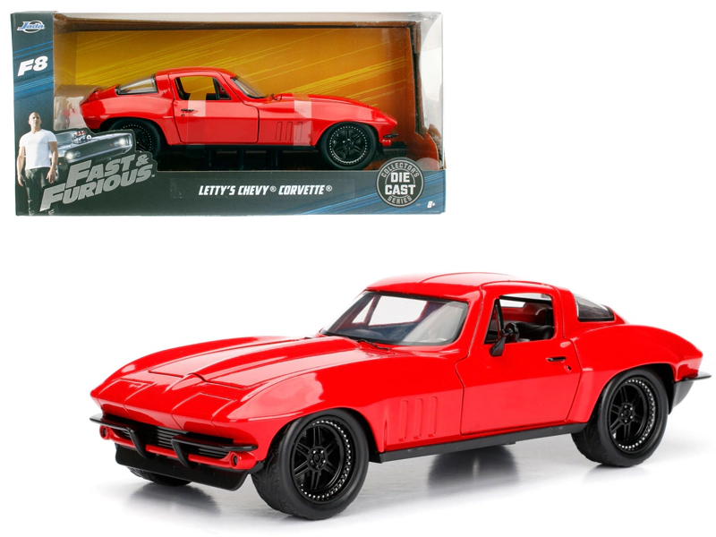 Jada Letty's Chevrolet Corvette Fast & Furious F8 "The Fate of the Furious" Movie 1/24 Diecast Model Car by Jada