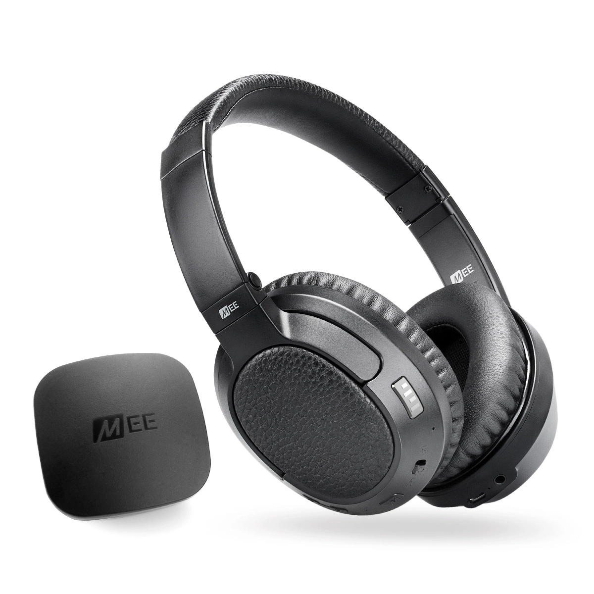 MEE audio Connect T1CMA Bluetooth Transmitter & Headphones Bundle for TV