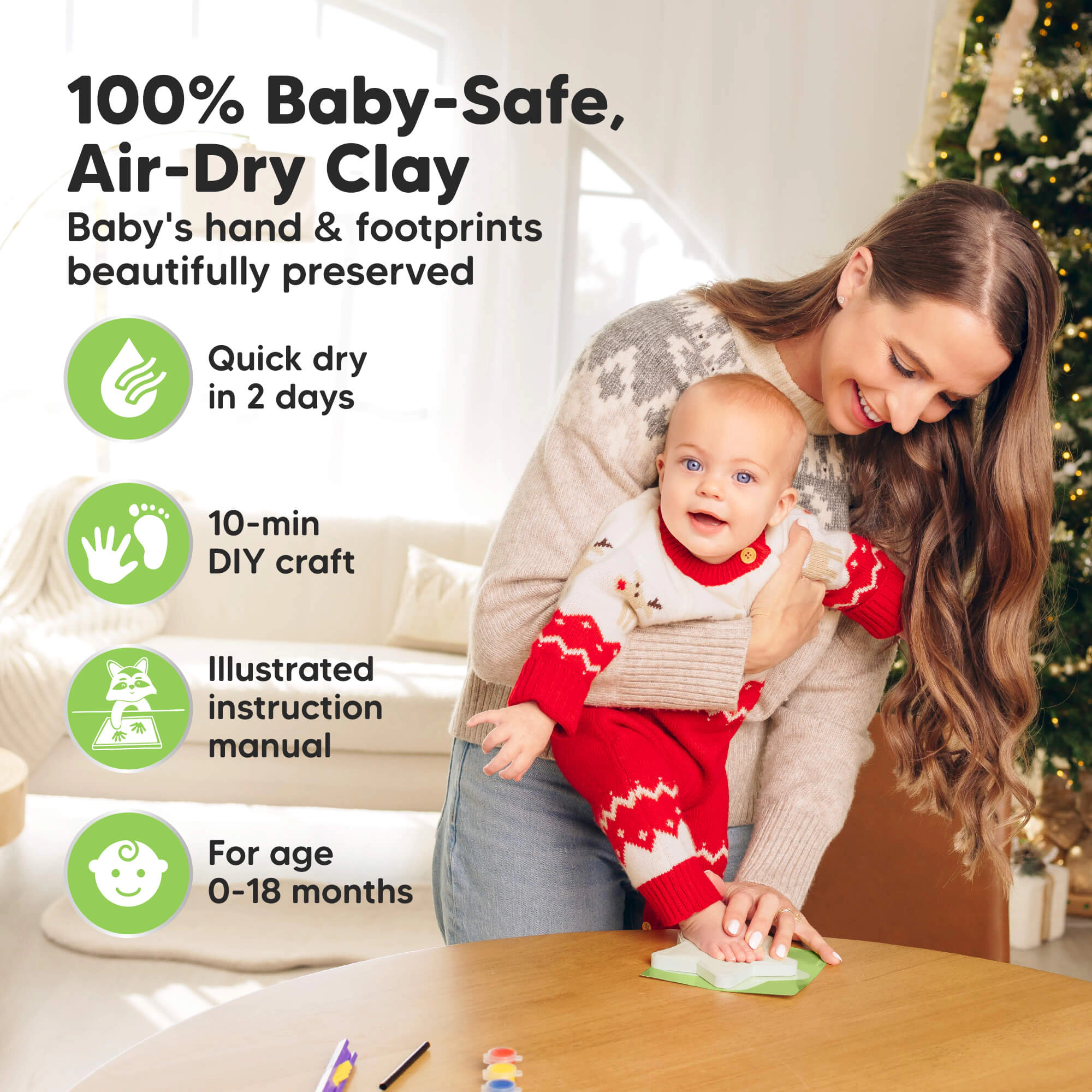 KeaBabies Trove Ornament Keepsake Kit