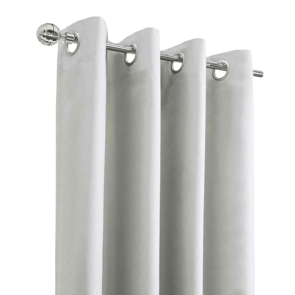Thermaplus Alpine Blackout Premium Stylish and Functional Grommet Curtain Panel 52" x 95" White