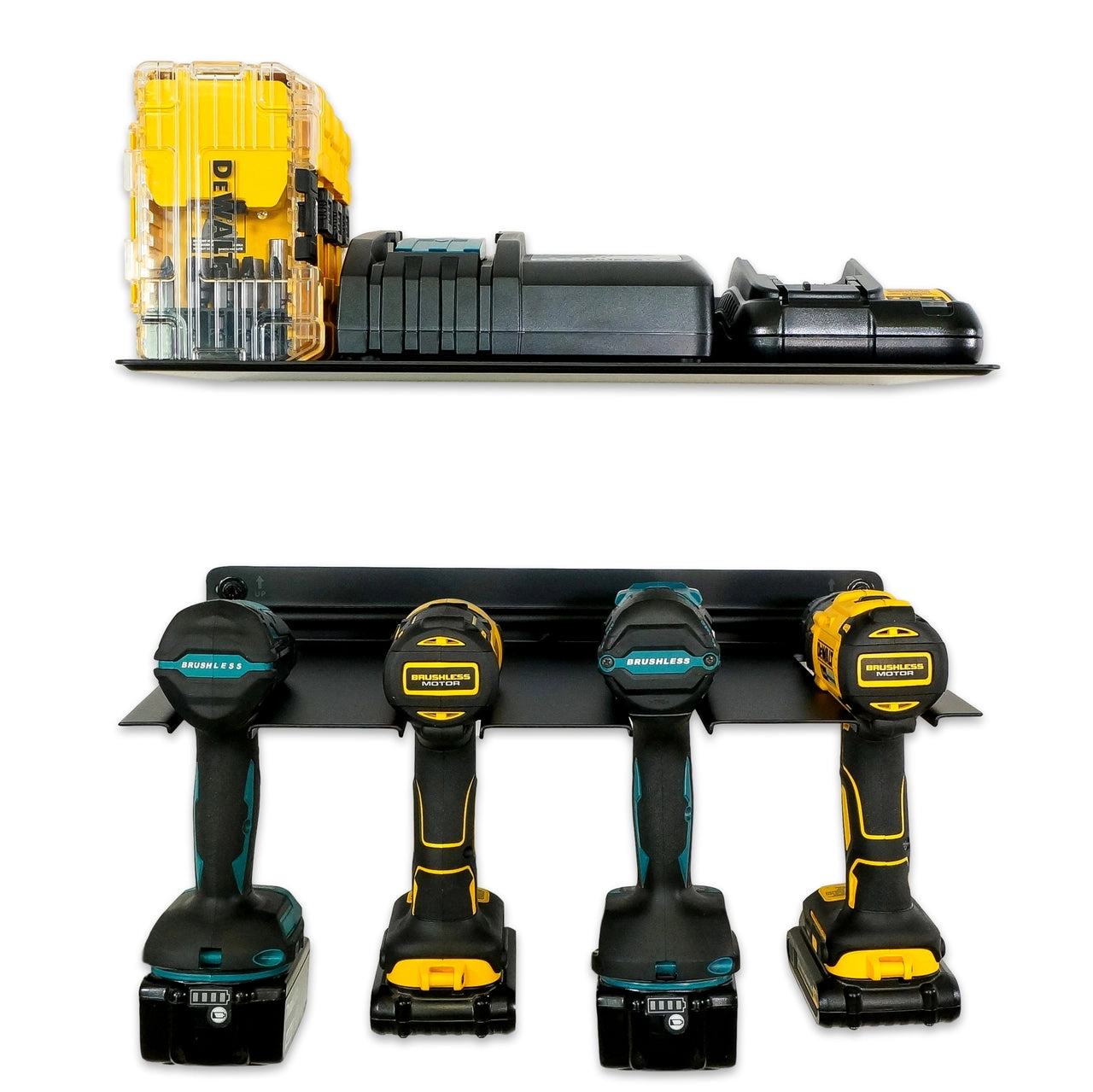 StoreYour E-Drill Power Tool Organizer with Shelf