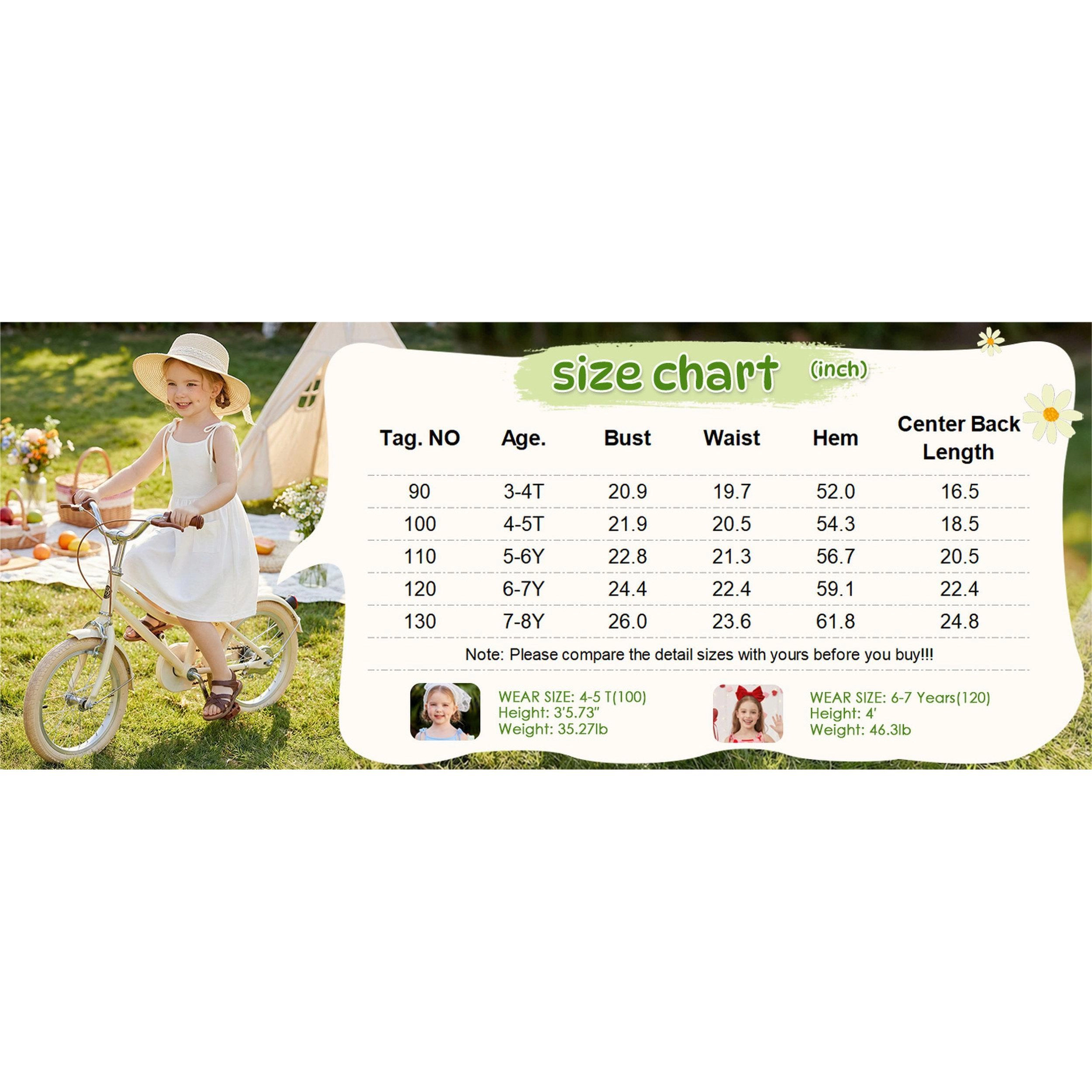 Arshiner Toddler Summer Dresses Easter Sleeveless Casual Beach Sundress