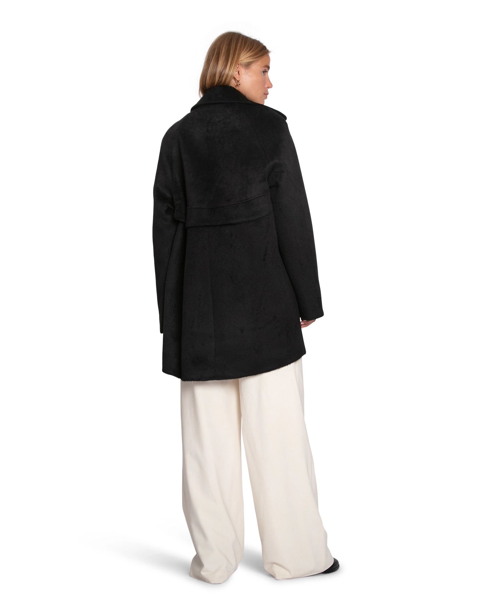 Belle & Bloom Womens Wanna Be Loved Wool Blend Peacoat
