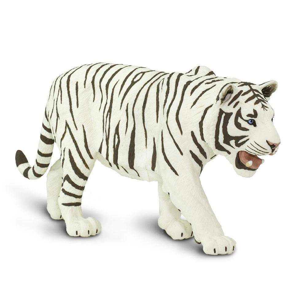Safari Ltd. - White Siberian Tiger Kids Toy Figure