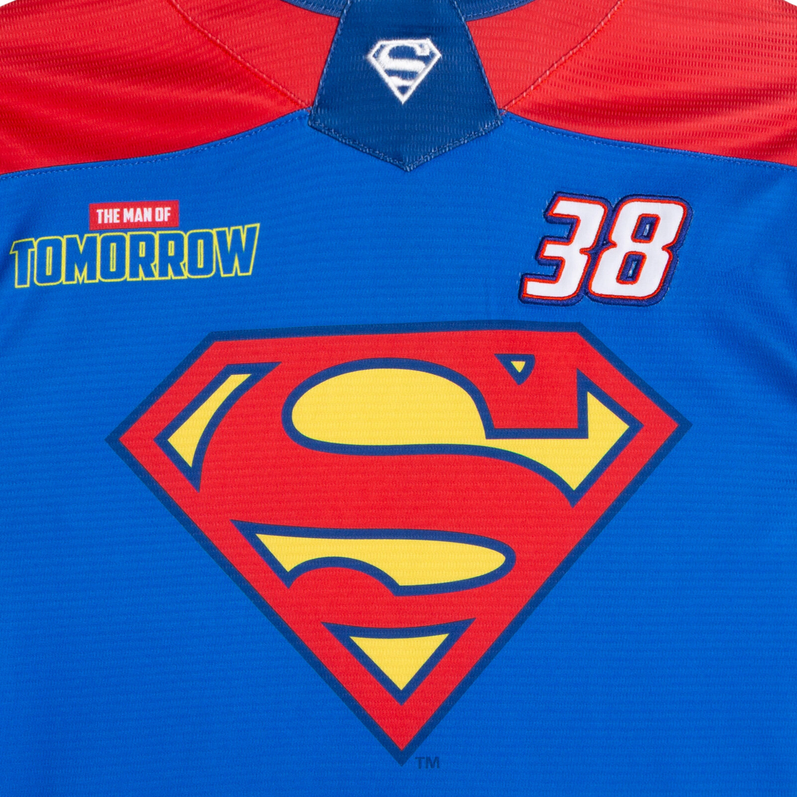 DC Comics Justice League Superman Boys' Hockey Jersey
