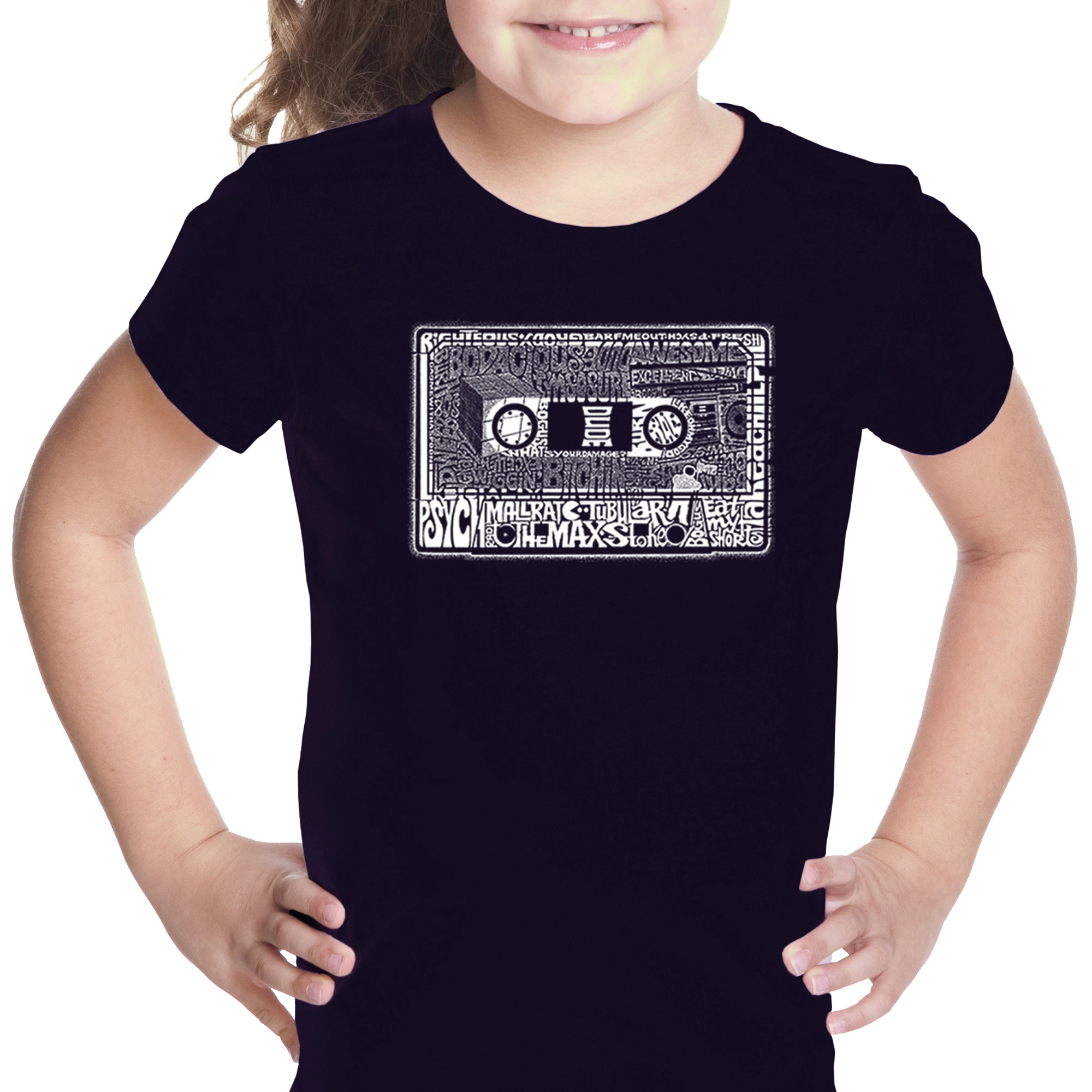 LA Pop Art Girls Word T-Shirt