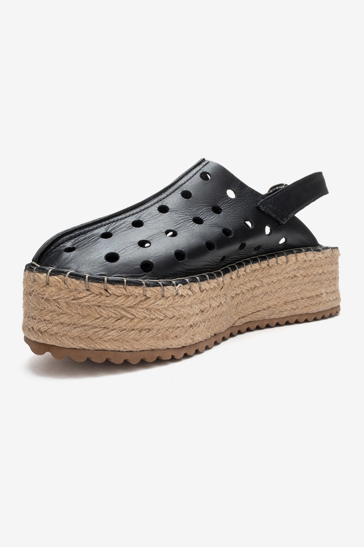 Forever & Always Womens Fraga Leather Wedge Sandals