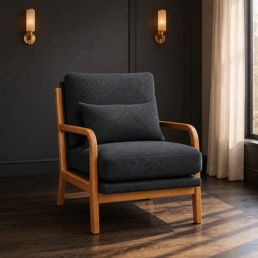 GOODSILO Upholstered Accent Chair Versatile Seating