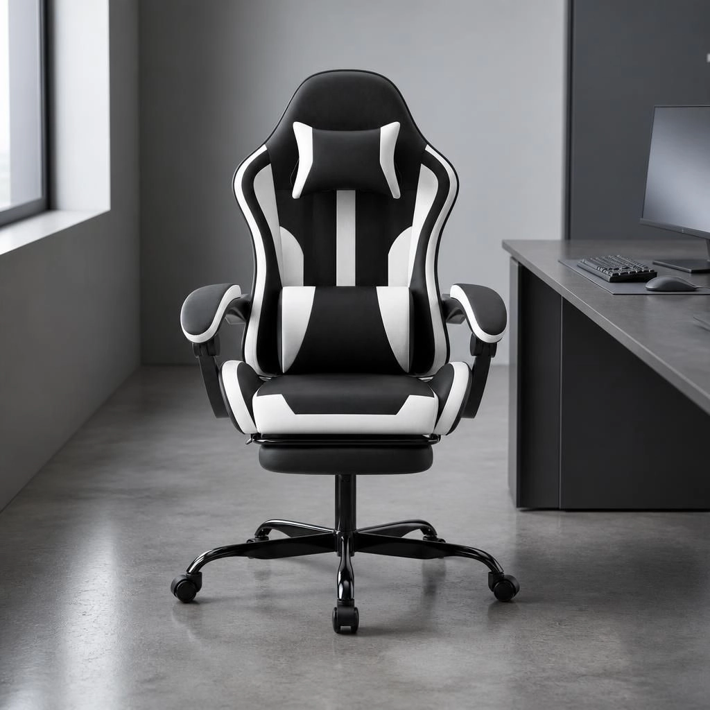 GOODSILO Ergonomic Padded Office Chair Suitable for Home Workspaces