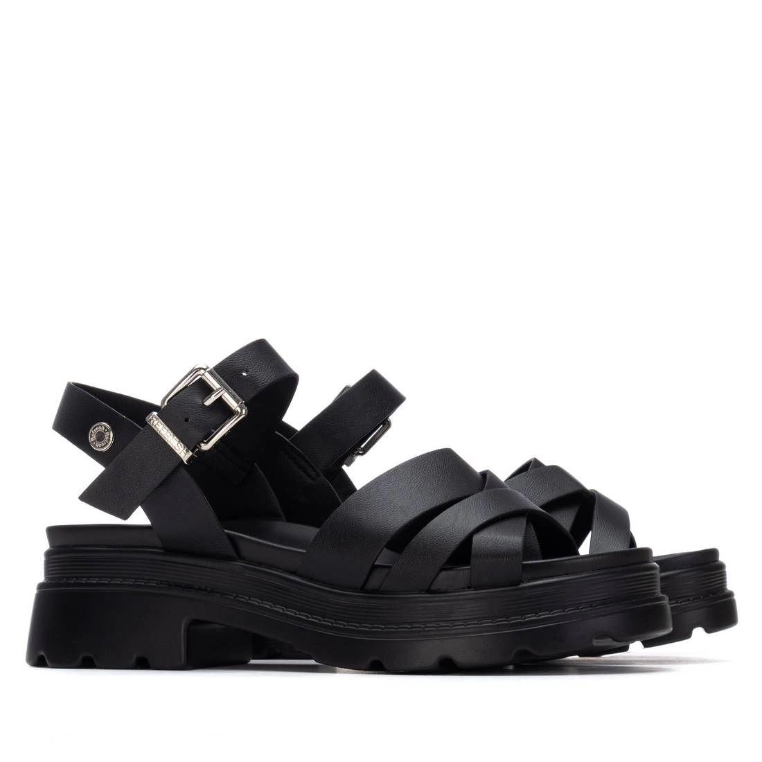 Refresh Women's Sandals Memory Foam, Block Heel