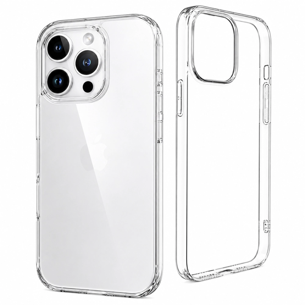 Qixxronics Transparent Case for iPhone Pro Shockproof Phone Case Protective Cellphone Cover for iPhone Pro