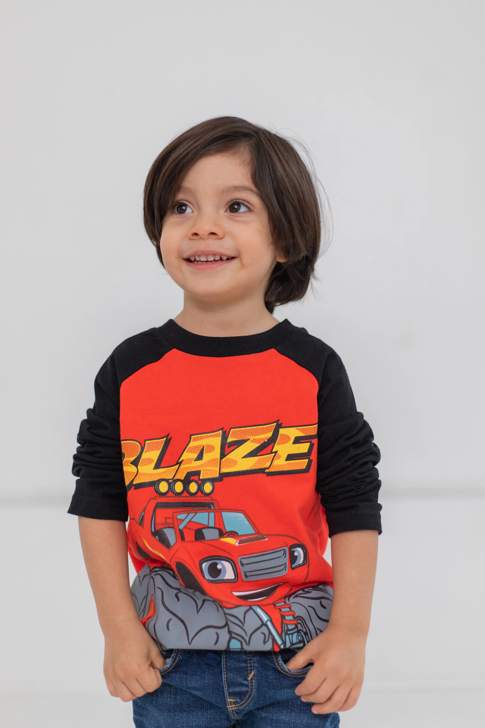 Blaze and the Monster Machines Boys' 2-Pack Long Sleeve Tees