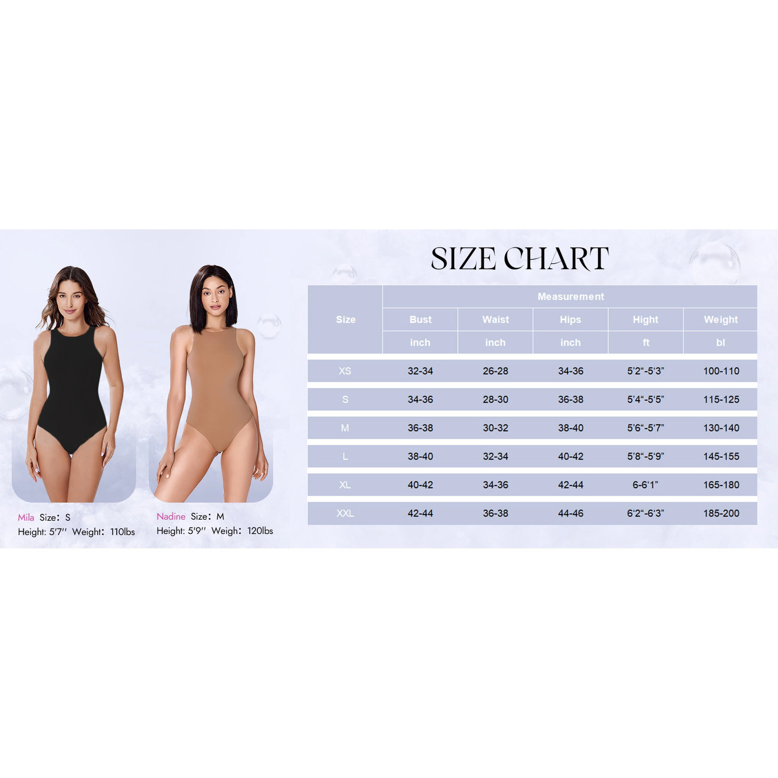 Avidlove Women's Racerback Mock Neck Sleeveless Bodysuit