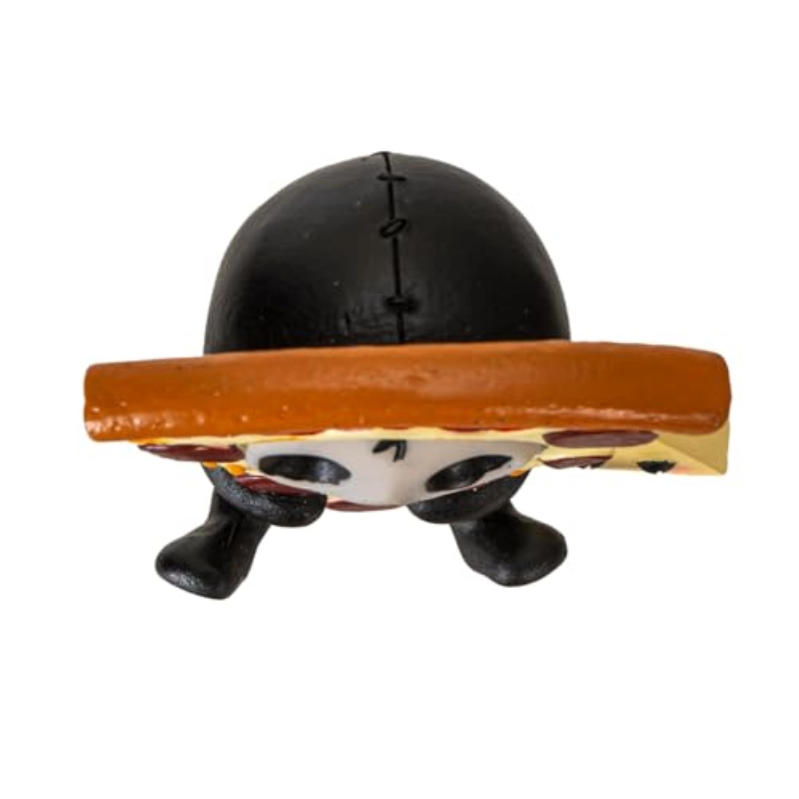 Pacific Giftware Furrybones Peppi Skeleton in Pizza Costume Figurine in Costume 3 inchesTall