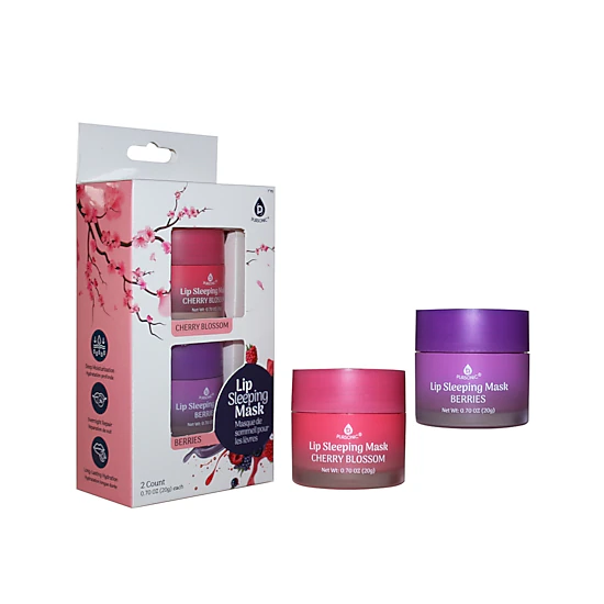 Pursonic Women's Hydrating Overnight Lip Care Mask with Nourishing