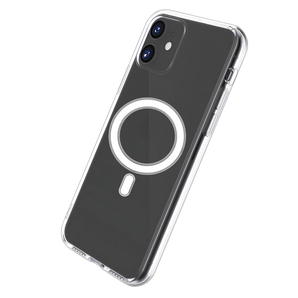 Qixxronics Magnetic Phone Cover for iPhone 12, Shockproof Magnetic Case Compatible with iPhone 12